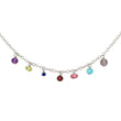 Load image into Gallery viewer, Confetti Gemstone Necklace - Studio Blue