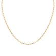 Load image into Gallery viewer, Tiny Paperclip Link Necklace - Studio Blue