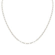 Load image into Gallery viewer, Tiny Paperclip Link Necklace - Studio Blue