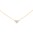 Load image into Gallery viewer, Solitaire Diamond CZ Necklace - Studio Blue