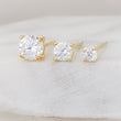 Load image into Gallery viewer, Classic CZ Diamond Studs - Studio Blue