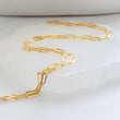 Load image into Gallery viewer, Double Paperclip Link Choker - Studio Blue