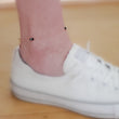 Load image into Gallery viewer, Evil Eyes Anklet - Studio Blue