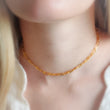 Load image into Gallery viewer, Double Paperclip Link Choker - Studio Blue