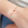 Load image into Gallery viewer, Confetti Gemstone Bracelet - Studio Blue