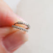 Load image into Gallery viewer, 7 CZ Diamond Sparkle Hoops - Studio Blue