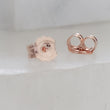 Load image into Gallery viewer, Rose Gold Fill Earring Backs - Studio Blue