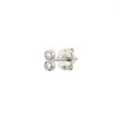 Load image into Gallery viewer, Double Diamond Infinity Studs in 14k Gold - Studio Blue