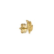 Load image into Gallery viewer, Delicate Feather Studs in 14K Gold - Studio Blue