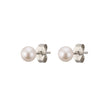Load image into Gallery viewer, Classic Pearl Studs - Studio Blue