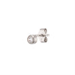 Load image into Gallery viewer, Diamond CZ Bezel Studs - Studio Blue