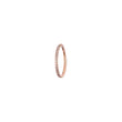 Load image into Gallery viewer, Micro Pavé Clicker Hoops - Studio Blue