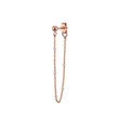 Load image into Gallery viewer, Dotted Chain Stud Earrings - Studio Blue