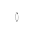 Load image into Gallery viewer, Micro Pavé Clicker Hoops - Studio Blue