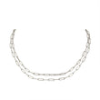 Load image into Gallery viewer, Double Paperclip Link Choker - Studio Blue