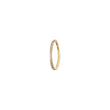 Load image into Gallery viewer, Micro Pavé Clicker Hoops - Studio Blue