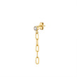 Load image into Gallery viewer, Sparkle Stud Link Drops - Studio Blue