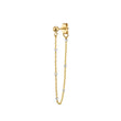 Load image into Gallery viewer, Dotted Chain Stud Earrings - Studio Blue