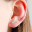 Load image into Gallery viewer, Dainty Ball Studs - Studio Blue