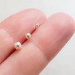 Load image into Gallery viewer, Dainty Ball Studs - Studio Blue