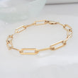 Load image into Gallery viewer, Bold Paperclip Link Bracelet - Studio Blue