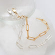 Load image into Gallery viewer, Bold Paperclip Link Bracelet - Studio Blue