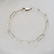 Load image into Gallery viewer, Bold Paperclip Link Bracelet - Studio Blue