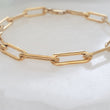 Load image into Gallery viewer, Bold Paperclip Link Bracelet - Studio Blue