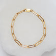 Load image into Gallery viewer, Bold Paperclip Link Bracelet - Studio Blue