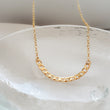Load image into Gallery viewer, Curb Chain Segment Necklace - Studio Blue