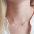 Load image into Gallery viewer, Delicate Lace Necklace - Studio Blue