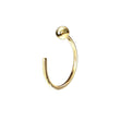 Load image into Gallery viewer, Tiny Ball Hug Hoops in 14K Gold - Studio Blue