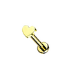 Load image into Gallery viewer, Tiny Heart Threaded Flat Back - Studio Blue