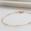 Load image into Gallery viewer, Herkimer Diamond Station Bracelet - Studio Blue