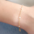 Load image into Gallery viewer, Herkimer Diamond Station Bracelet - Studio Blue