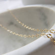 Load image into Gallery viewer, Delicate Lace Necklace - Studio Blue