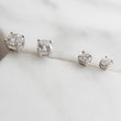 Load image into Gallery viewer, Classic CZ Diamond Studs - Studio Blue