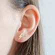 Load image into Gallery viewer, Lightning Bolt Studs - Studio Blue