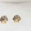 Load image into Gallery viewer, Little Seashell Studs - Studio Blue