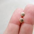 Load image into Gallery viewer, Little Seashell Studs - Studio Blue