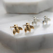 Load image into Gallery viewer, Little Honey Bee Studs - Studio Blue