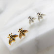 Load image into Gallery viewer, Little Honey Bee Studs - Studio Blue