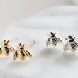 Load image into Gallery viewer, Little Honey Bee Studs - Studio Blue