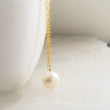 Load image into Gallery viewer, Single Pearl Drop Necklace - Studio Blue