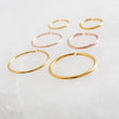Load image into Gallery viewer, Super Thin Endless Hoops - Studio Blue