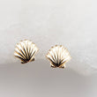 Load image into Gallery viewer, Little Seashell Studs - Studio Blue