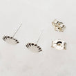 Load image into Gallery viewer, Little Seashell Studs - Studio Blue