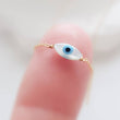 Load image into Gallery viewer, Dainty Evil Eye Bracelet - Studio Blue