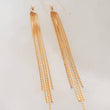 Load image into Gallery viewer, Tassel Chandelier Earrings - Studio Blue