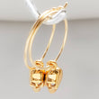 Load image into Gallery viewer, Tiny Skull Hoops - Studio Blue